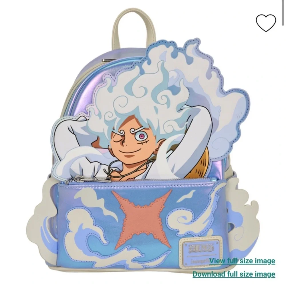 Loungefly NYCC Limited Edition ONE PIECE GEAR5 Luffy Glow Cosplay Mini Backpack